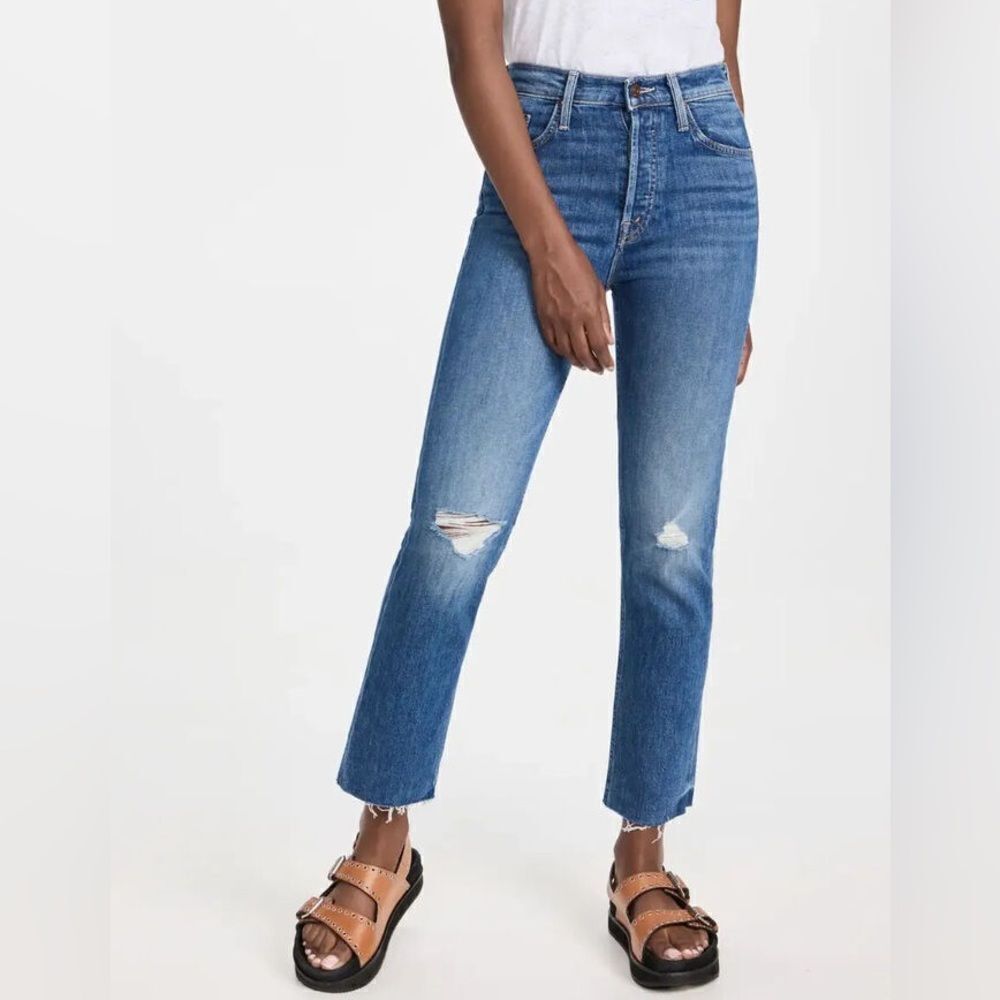 Mother The Tomcat Ankle Fray in Globe Trotter
